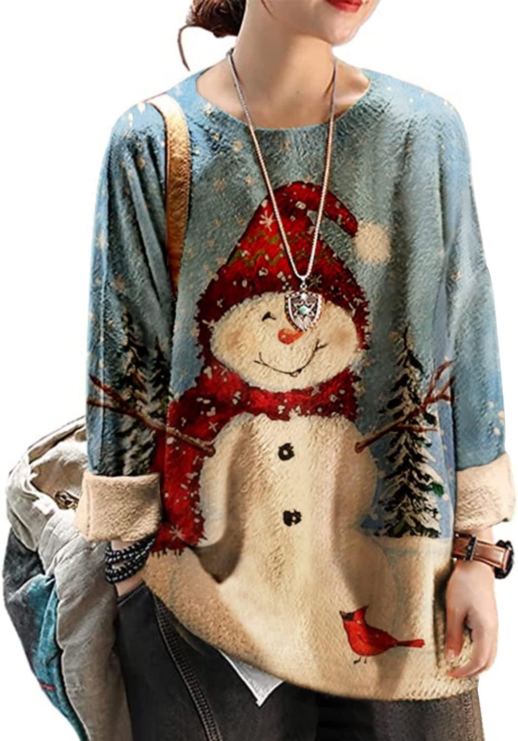 yesno women christmas sweater graphic printed oversized pullover sweaters casual loose knit tops s01 yesno women christmas sweater graphic printed oversized pullover sweaters casual loose knit tops s01